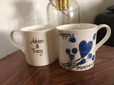 20th Anniversary China Mugs 