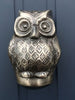 Baby Owl Door Knocker (Gunmetal Silver)