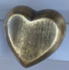 Heart Brushed Brass Drawer/Door Knob