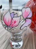 Sweet Pea Gin Glass 