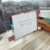 Personalised Union Jack Gift Photo Frame: Landscape