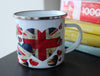 Union Jack Enamel Mug