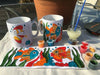 Fish paint by numbers mug