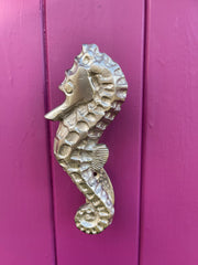 seahorse door knocker 