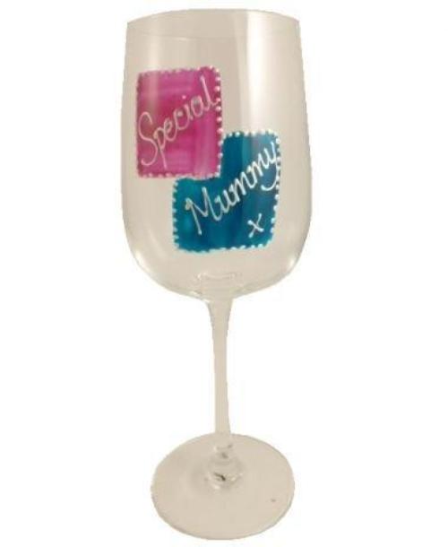 Special Mummy T Wine Glass Uk