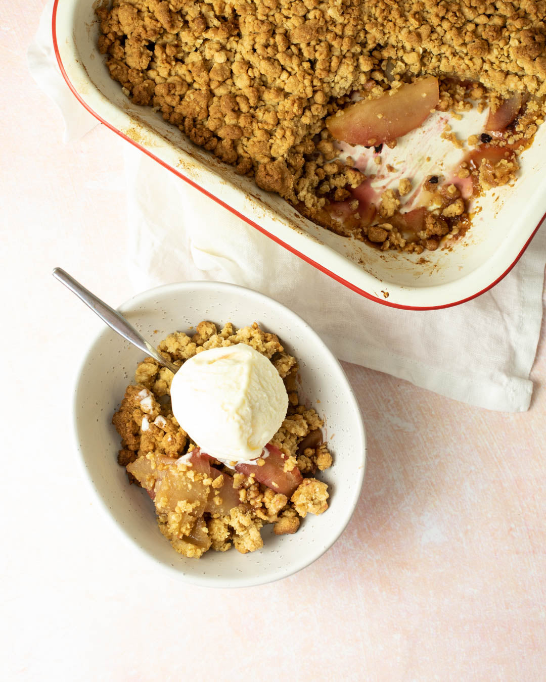 Apple crumble