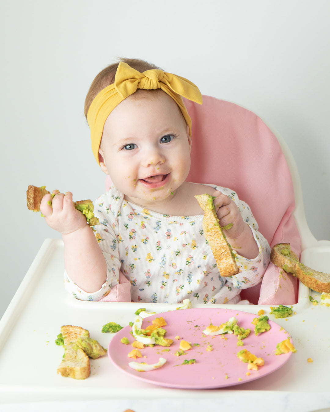 Baby with Avocado Toast