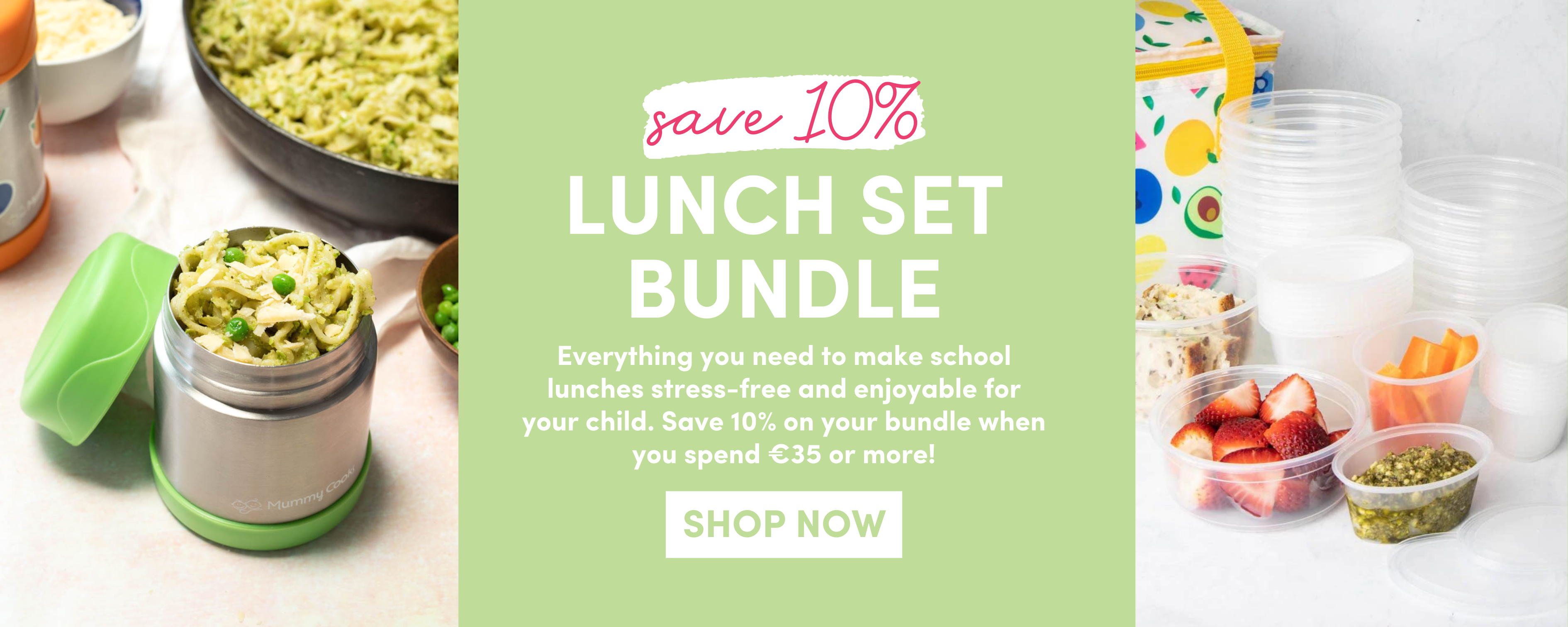 Get 10% Off Our Range of Weaning Products - Mummycooks.com