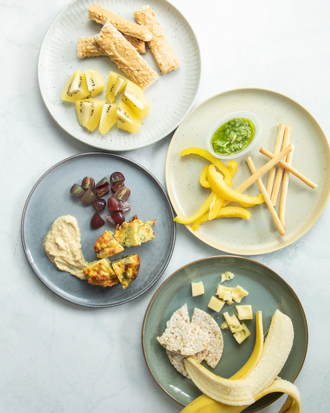 Assiettes à goûter