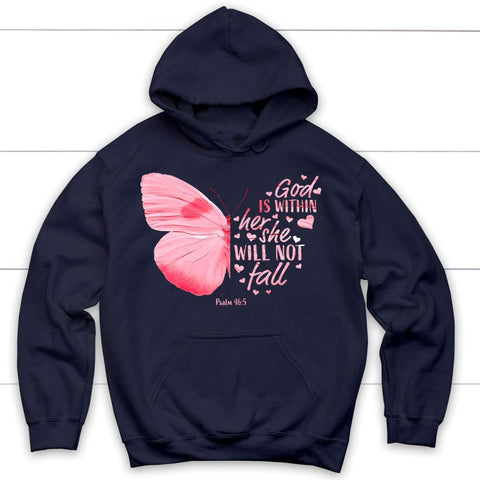 Fall Winter Sublimation Hoodie with GOD All Things Are Possible