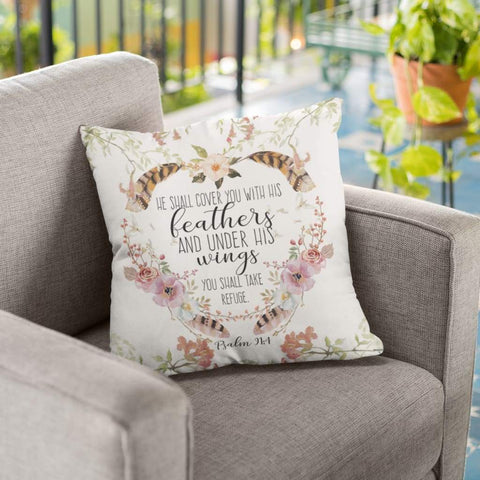 Positive Living' Bible Pillow