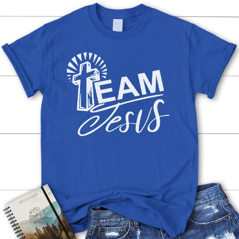 Team Jesus Womens Christian T-shirt | Jesus T Shirts - Christ Follower Life