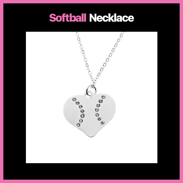 Softball Necklace