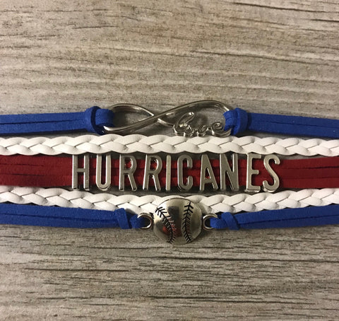 custom softball bracelet