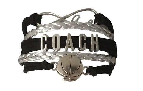 basketball bracelet for the coach