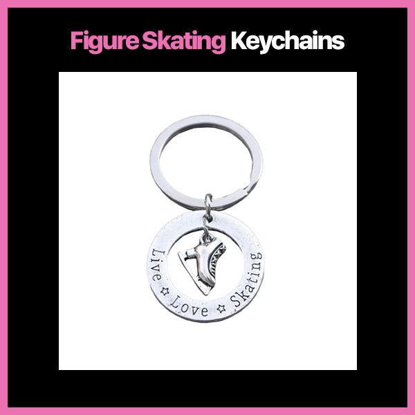 Figure Skating Keychains