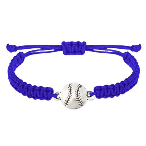 Softball Rope Bracelet
