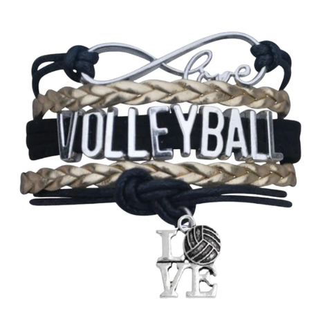 Volleyball Infinity Bracelet