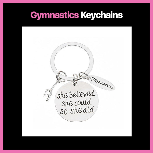 Gymnastics Keychains