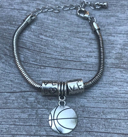 Basketball Love Charm Bracelet – Sportybella