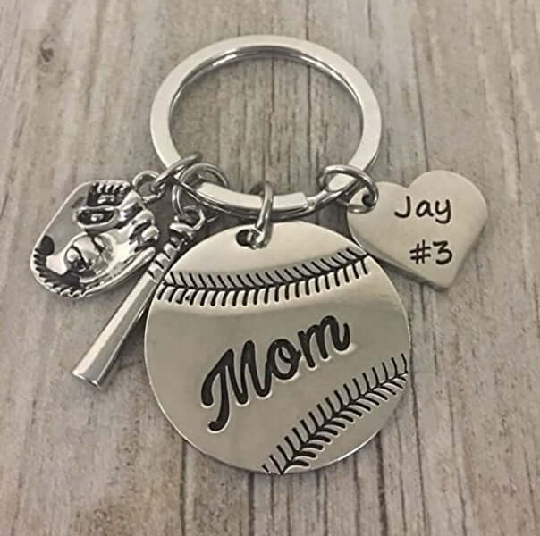 mom keychain personalized