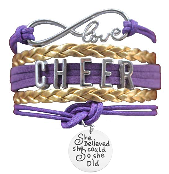 Cheer Bracelet- She Believed She Could