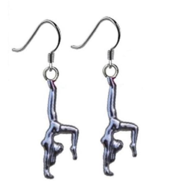 Girls Gymnastics Earrings - Backbend