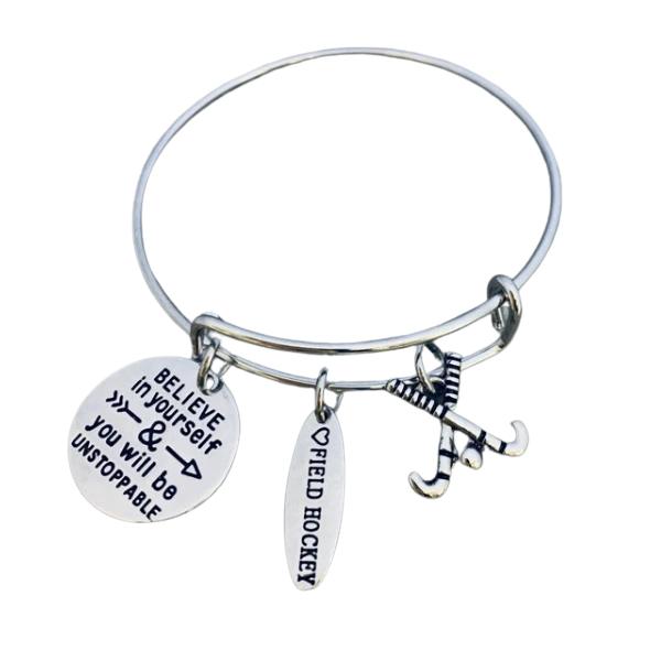 Field Hockey Bracelet - Believe in Yourself