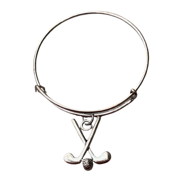 Golf Club Bangle Bracelet