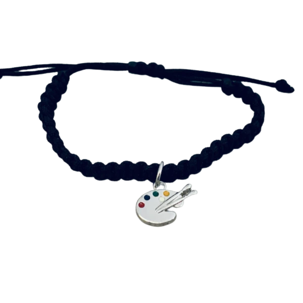 Paint Palette Adjustable Bracelet- Pick Color