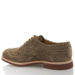 Church's US 6 Suede Wingtip Oxfords 