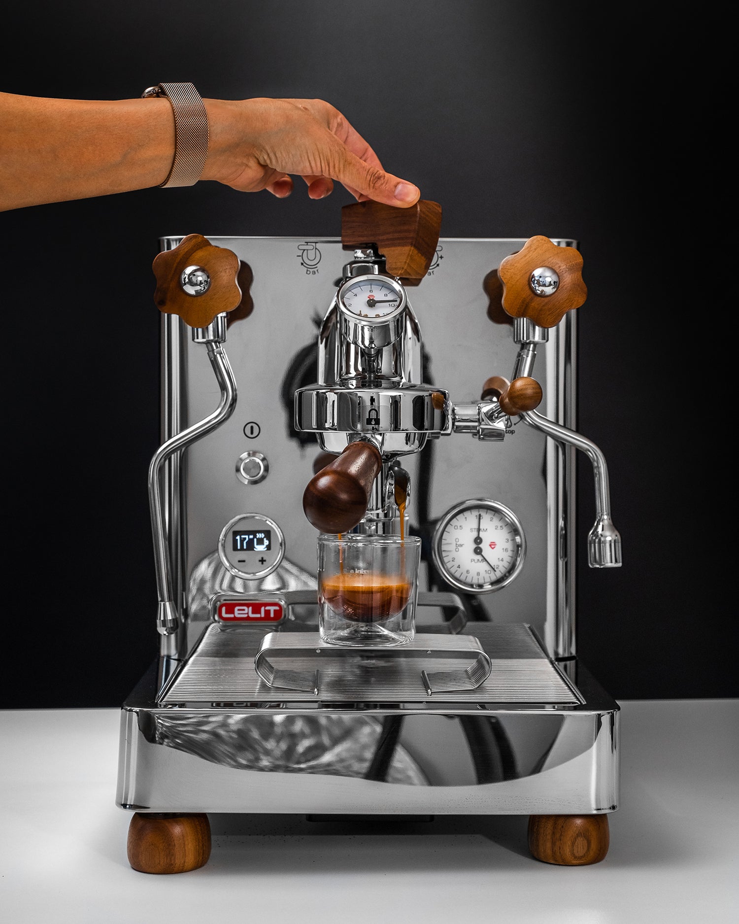 Machine Espresso manuelle résidentielle Bianca PL162T – Les Importations  Édika Inc.