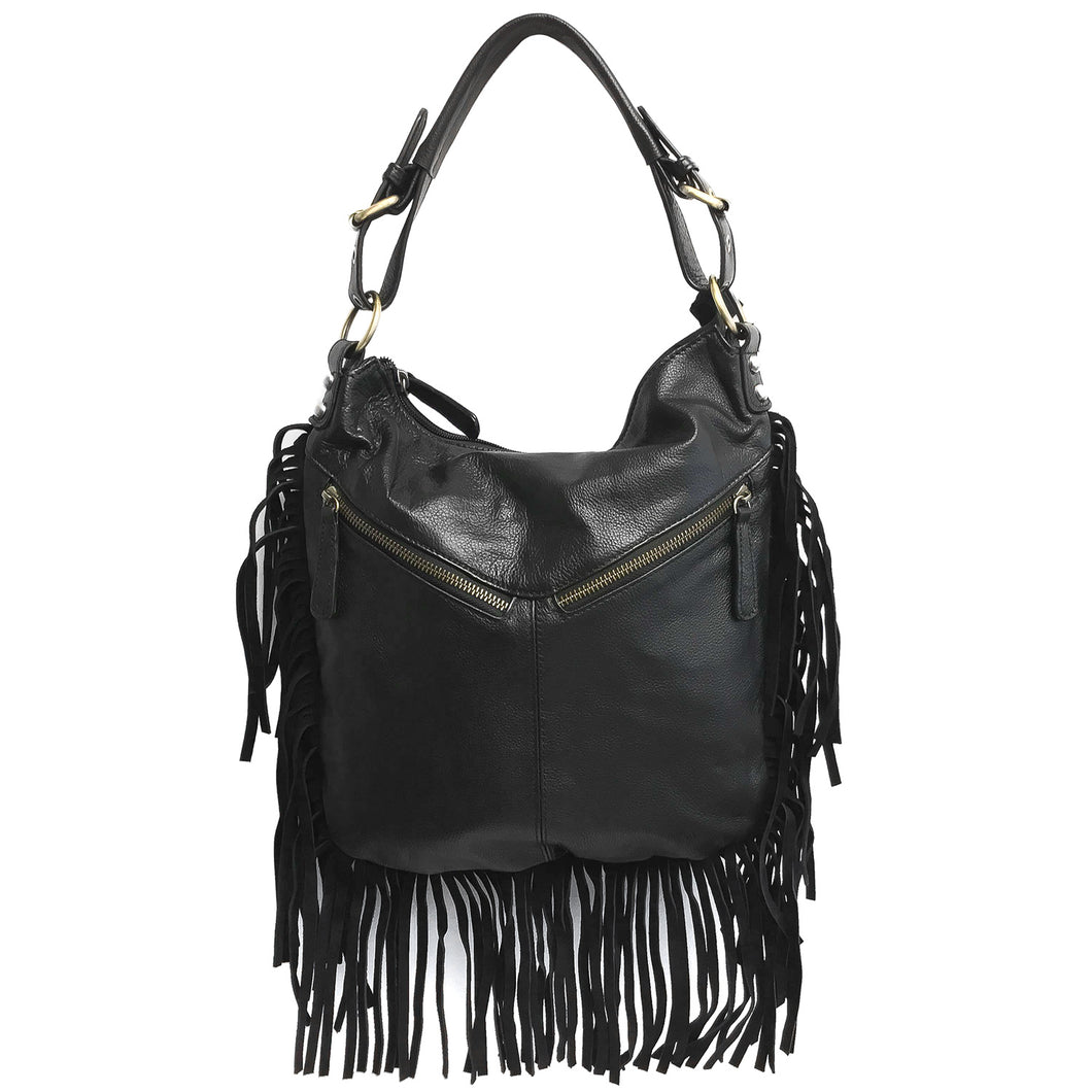 Genuine Leather Fringe Collection, Locking CCW Purse – ccwbags.com