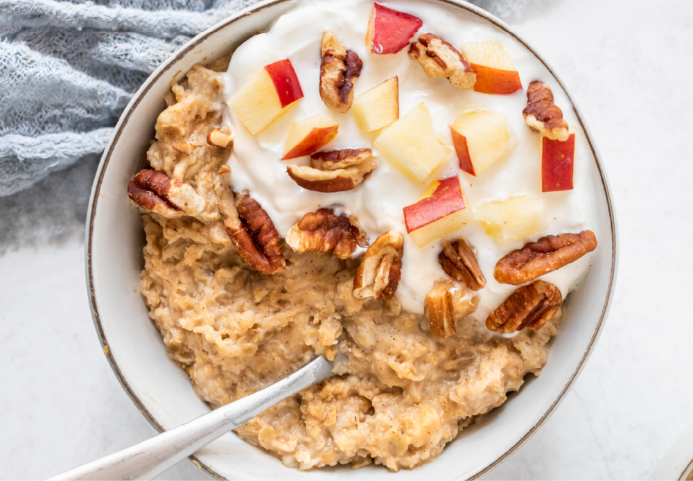 Healthy Oatmeal + Supercharge Toppings - Mylk Labs