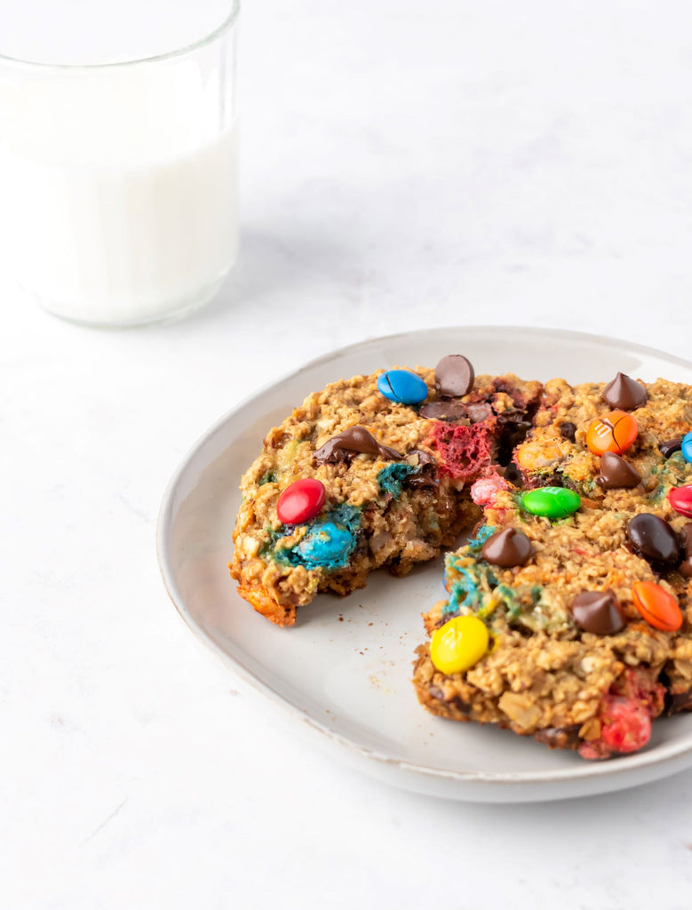 healthy vegan monster cookie recipe