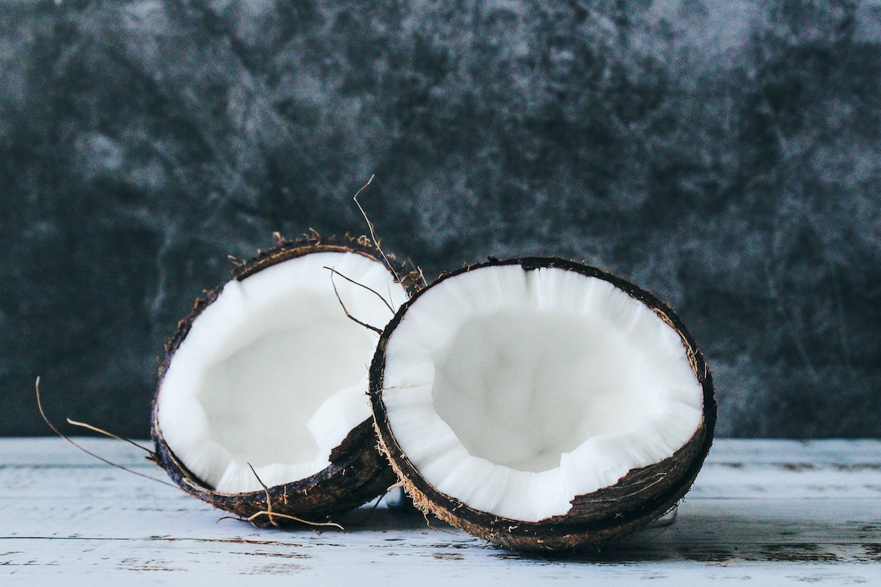 split coconut