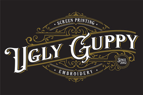 Ugly Guppy Screen Printing Logo 