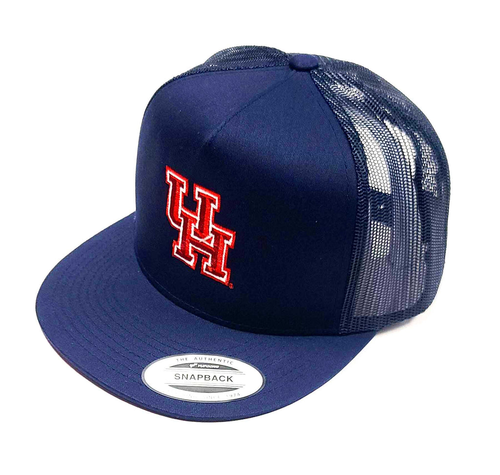 Houston Texans Navy blue fitted cap with 3d Puff embroidery – Ugly