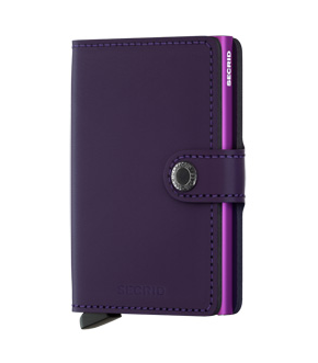 Secrid RFID Blocking Miniwallet - Matte Purple