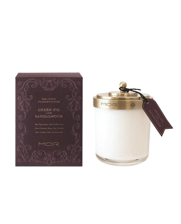 Green Fig & Sandalwood Soy Candle