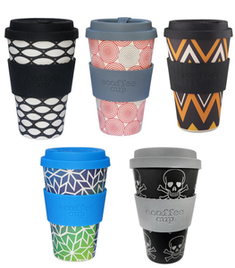 Organic Bamboo Fibre Coffee Cup