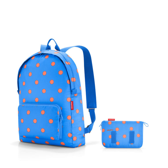 Mini Maxi Rucksack - Azure Dots