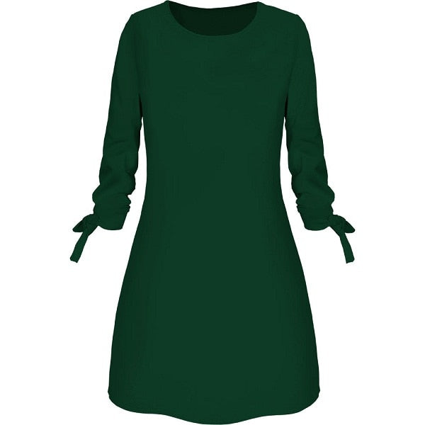 green dresses casual