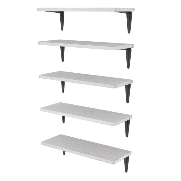 AVILA 24 Floating Shelves for Wall, Kitchen and Pantry Organization S –  Wallniture