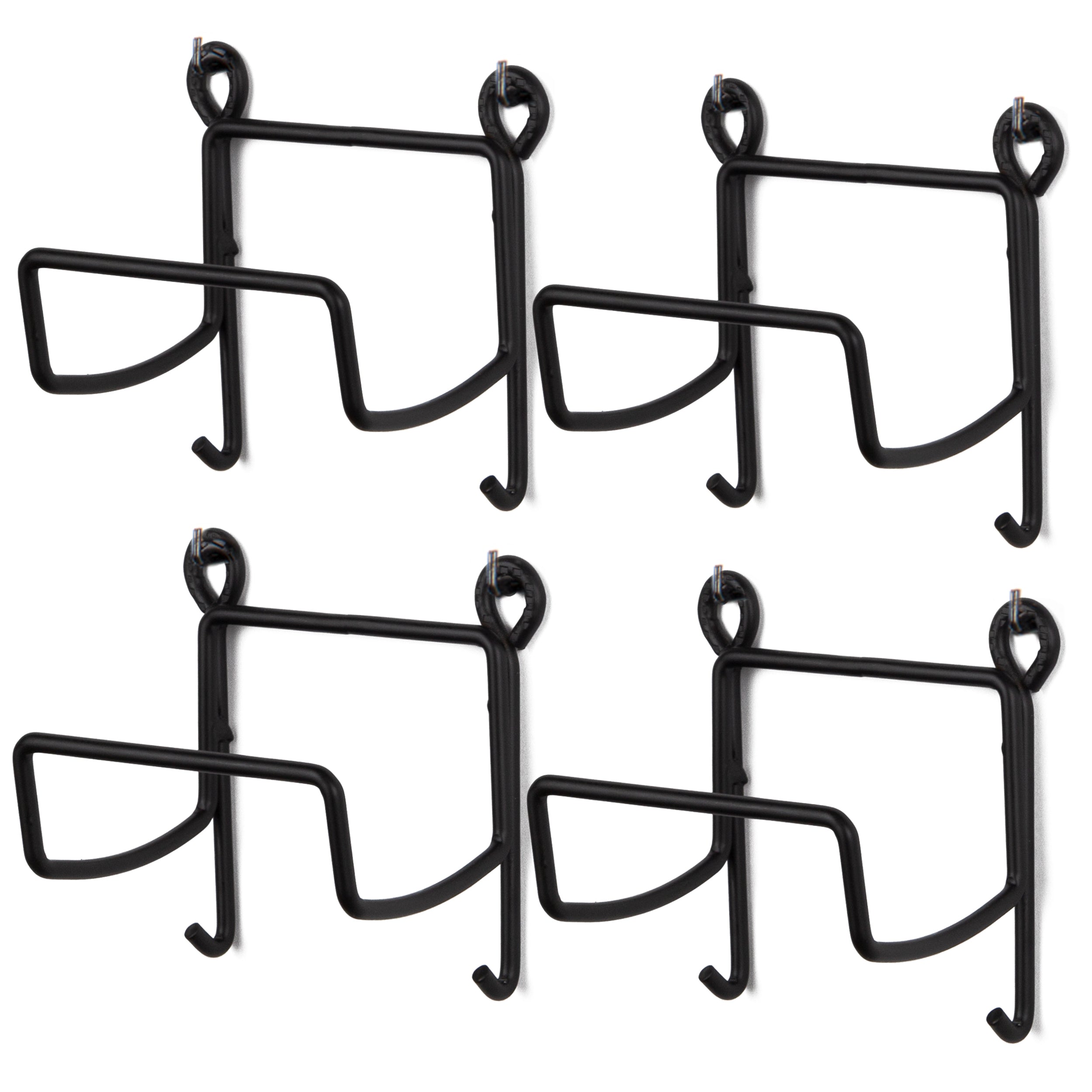 BOTO Wall Mount Towel Rack – Straight Style – 3, 4 Pieces – Black ...