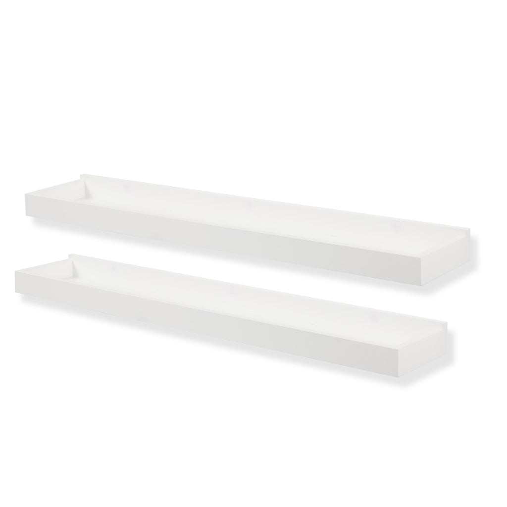 white nursery bookshelf