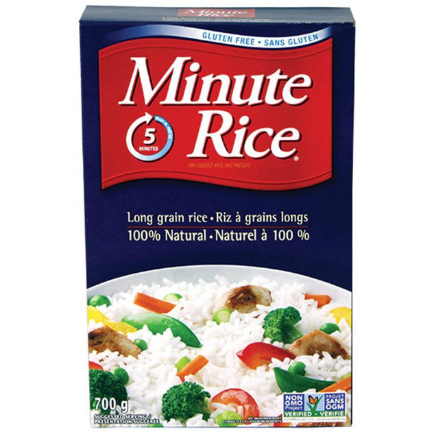 Minute Rice, White, Long Grain Rice, 700g | Room Service