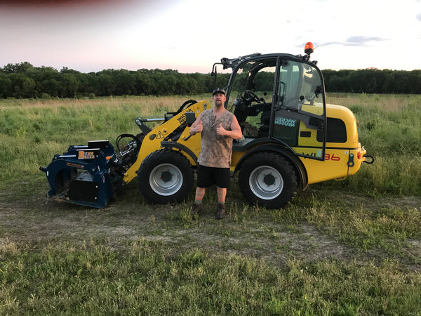 WeatherWool Advisor and Nebraska Farmer Mark Eurich asked us to make an Anorak with no sleeves and no hood. And he is very happy with it!