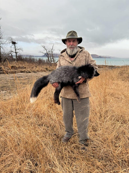 Multiple outdoor professionals involved with History Channel's hit series MOUNTAIN MEN choose WeatherWool.  Mike Horstman, of Kodiak Island, Alaska, gifted us this beautiful fox pelt!!