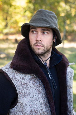 WeatherWool Advisor Chase Burnett in Lynx Mouton Vest